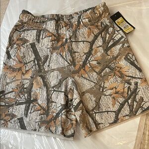 Art Class boys sweat Shorts - Brown and Gray Camouflage